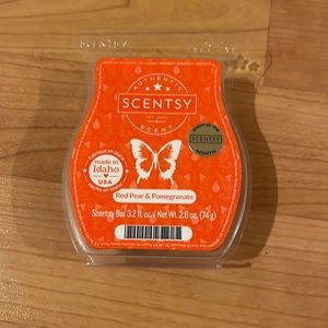 Brand new unopened Red pear & Pomegranate Scentsy wax melt